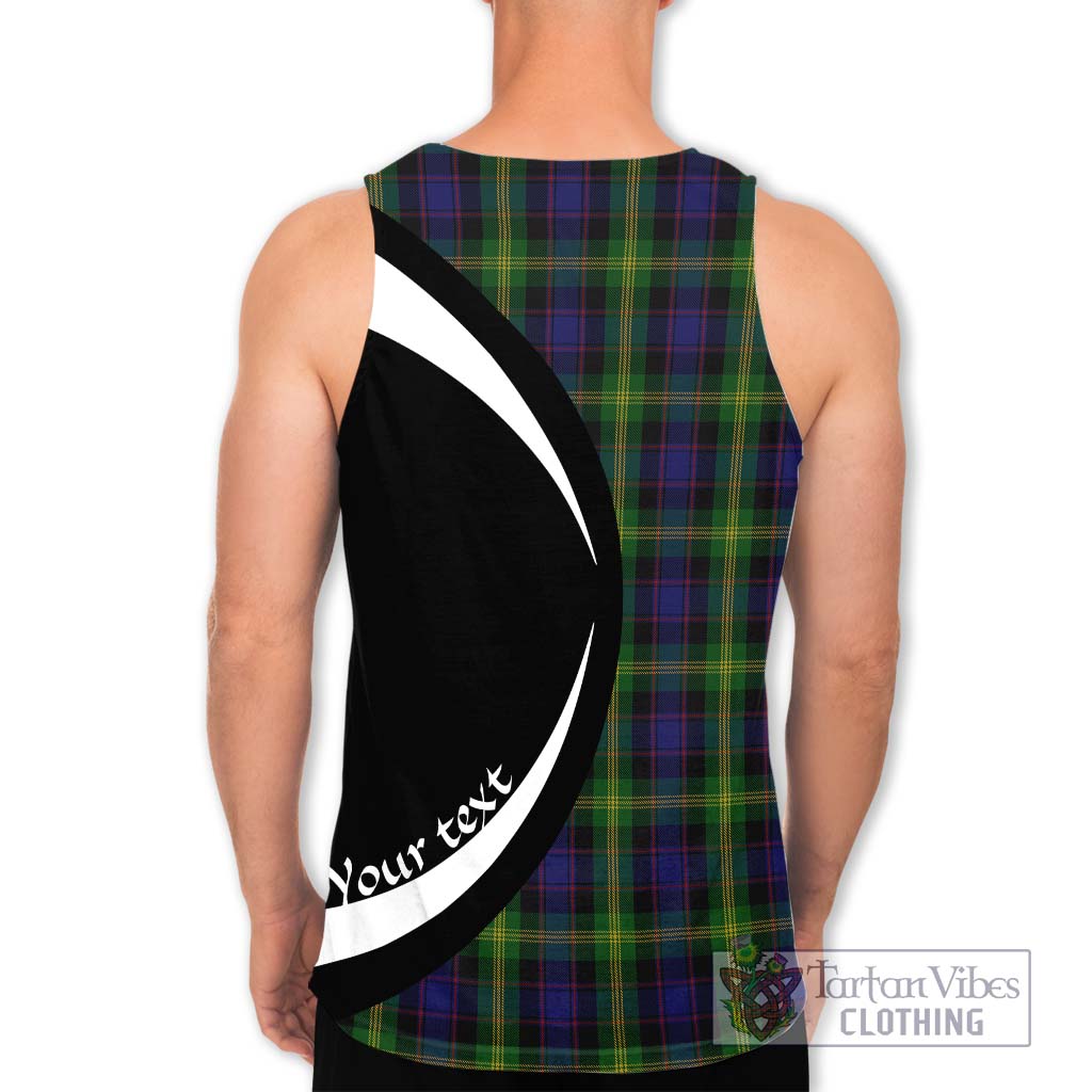 Tartan Vibes Clothing Watson Tartan Men's Tank Top with Family Crest Circle Style