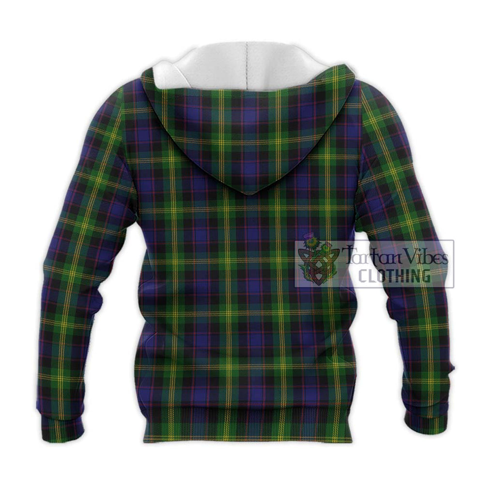 Watson Tartan Knitted Hoodie with Family Crest DNA In Me Style - Tartanvibesclothing Shop