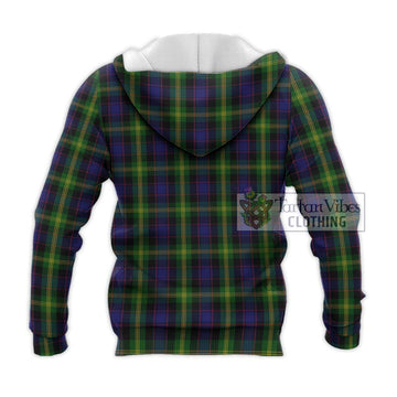 Watson Tartan Knitted Hoodie with Family Crest DNA In Me Style