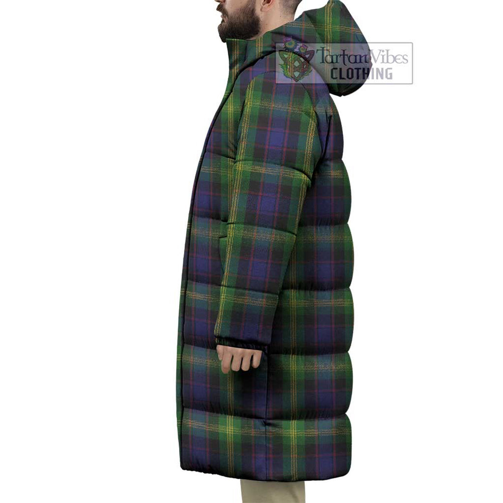 Tartan Vibes Clothing Watson Tartan Long Down Jacket