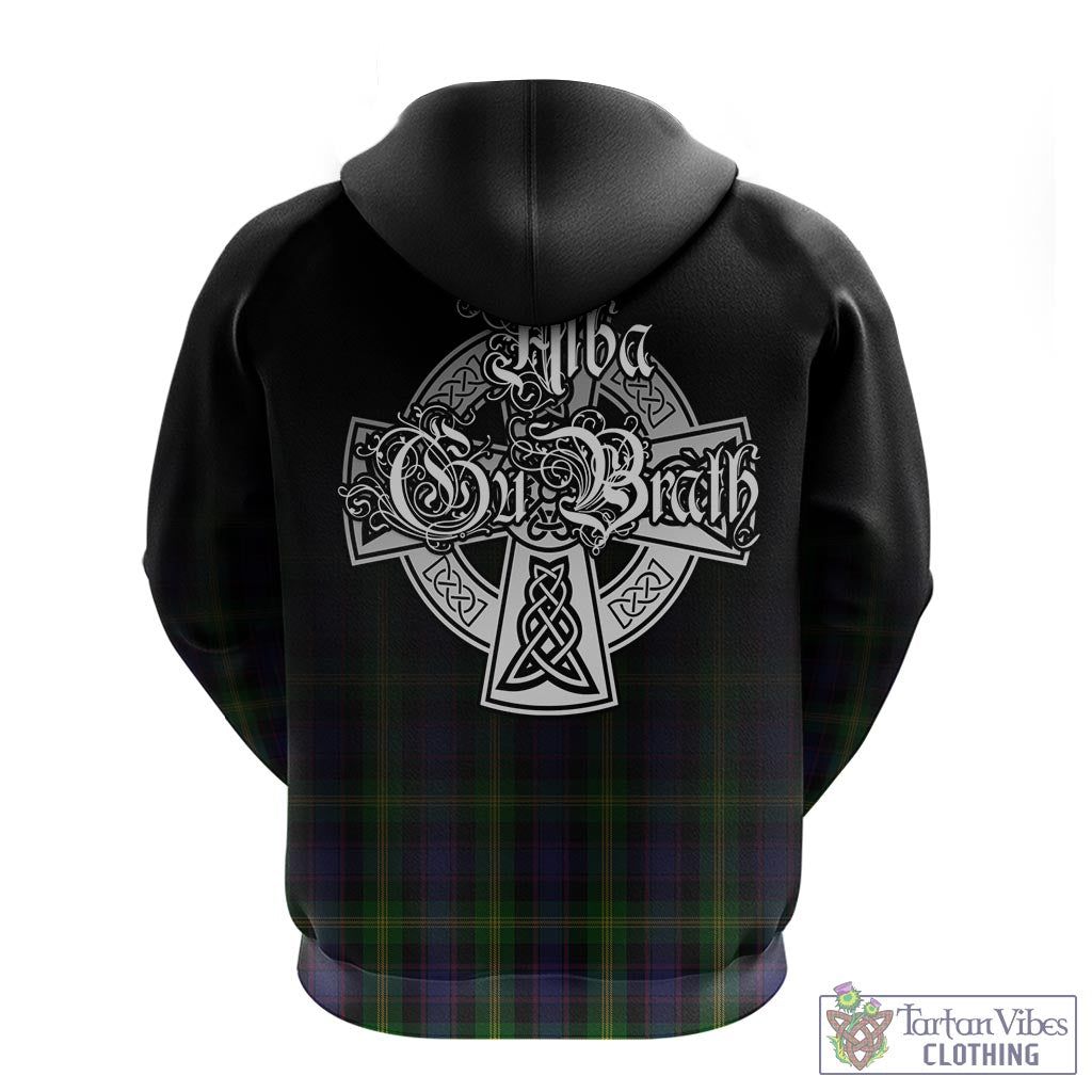 Tartan Vibes Clothing Watson Tartan Hoodie Featuring Alba Gu Brath Family Crest Celtic Inspired