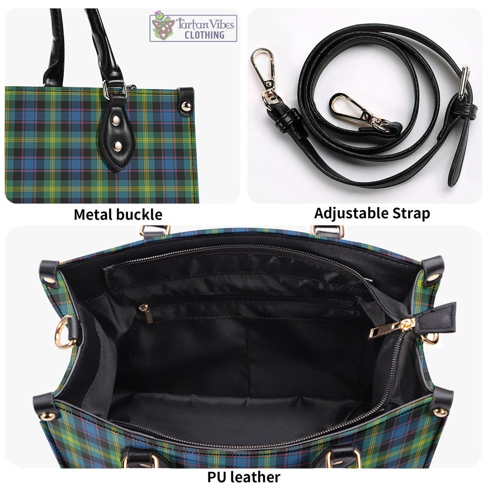 Tartan Vibes Clothing Watson Ancient Tartan Luxury Leather Handbags