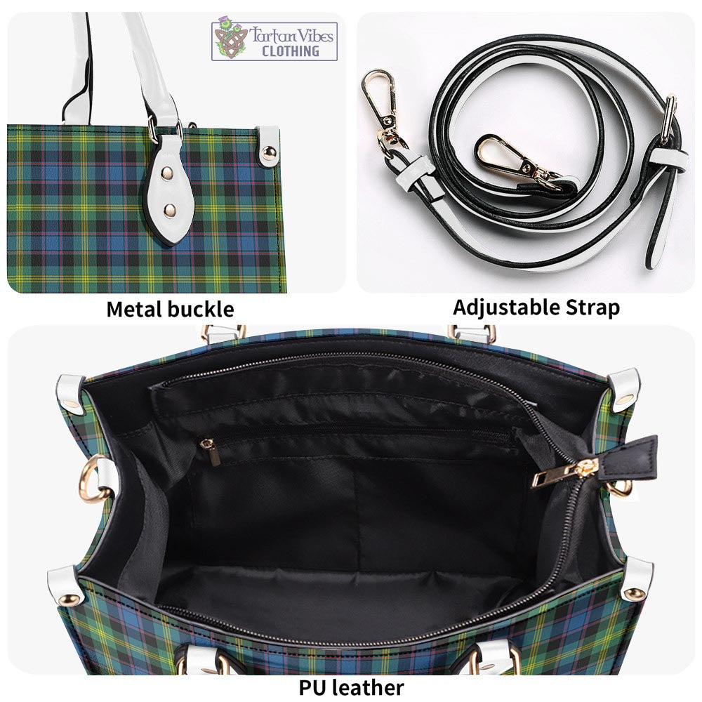 Tartan Vibes Clothing Watson Ancient Tartan Luxury Leather Handbags