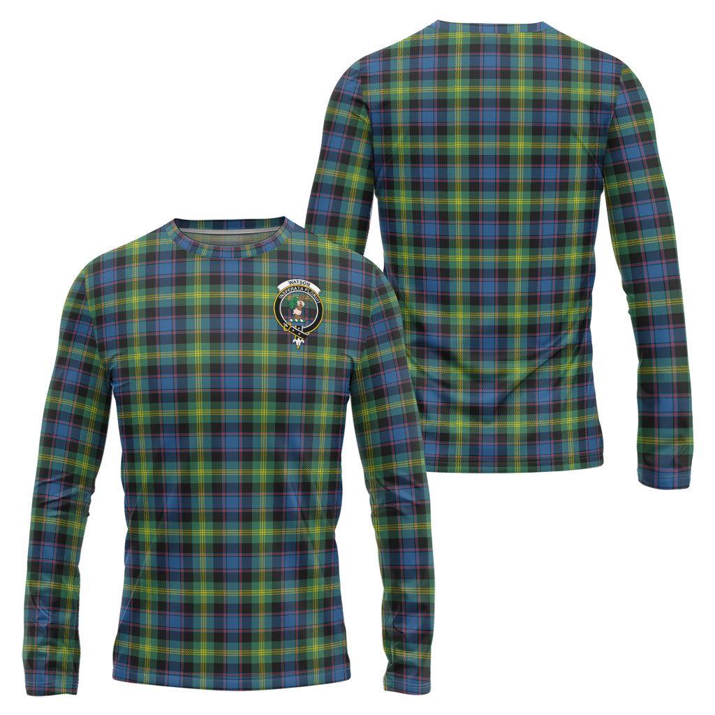 watson-ancient-tartan-long-sleeve-t-shirt-with-family-crest