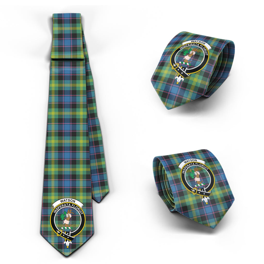 watson-ancient-tartan-classic-necktie-with-family-crest