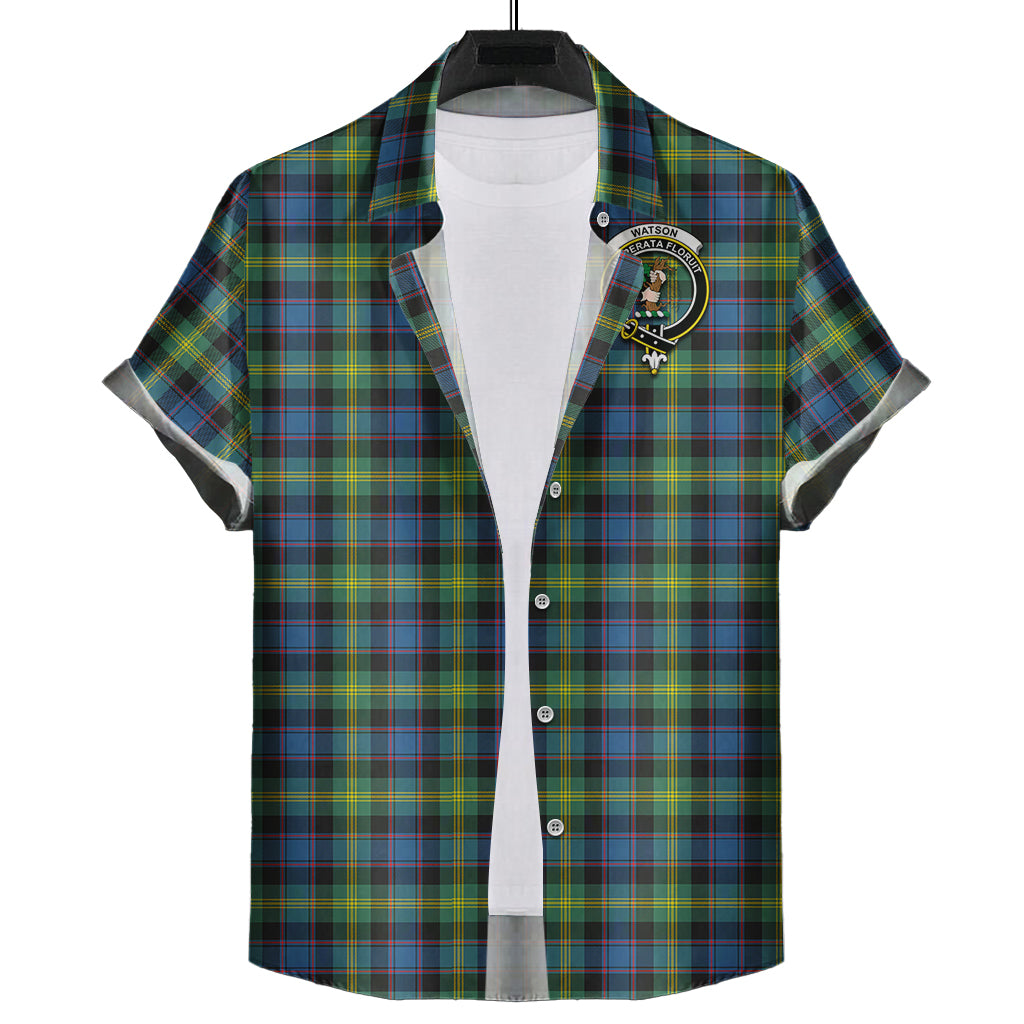 watson-ancient-tartan-short-sleeve-button-down-shirt-with-family-crest