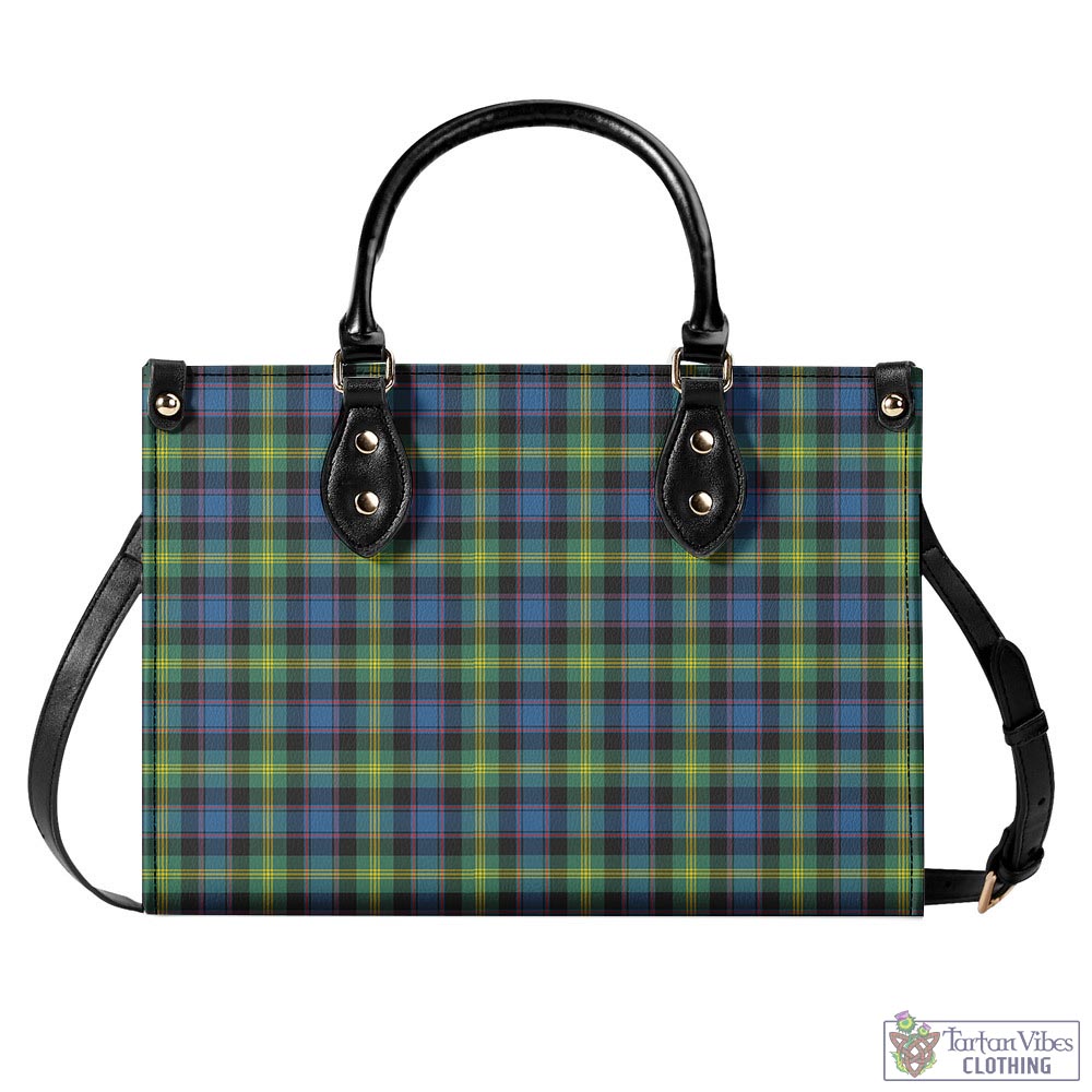 Tartan Vibes Clothing Watson Ancient Tartan Luxury Leather Handbags