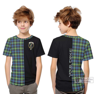 Watson Ancient Tartan Kid T-Shirt with Family Crest and Half Of Me Style