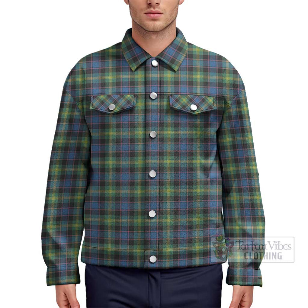 Watson Ancient Tartan Unisex Lapel Cotton Jacket Unisex - Tartan Vibes Clothing