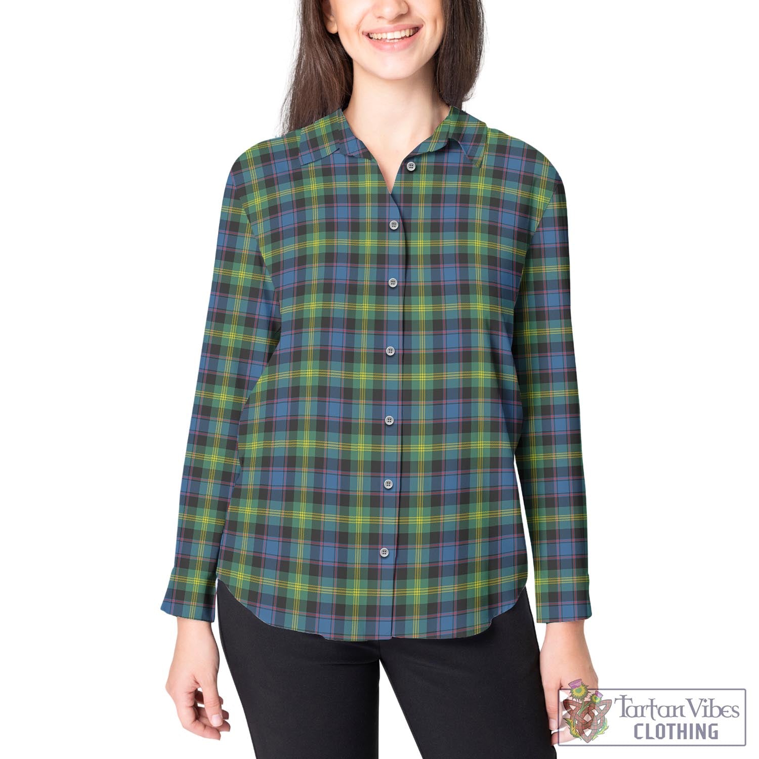 Watson Ancient Tartan Womens Casual Shirt