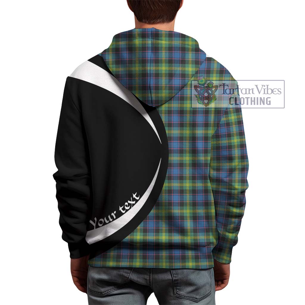 Watson Ancient Tartan Hoodie with Family Crest Circle Style - Tartan Vibes Clothing