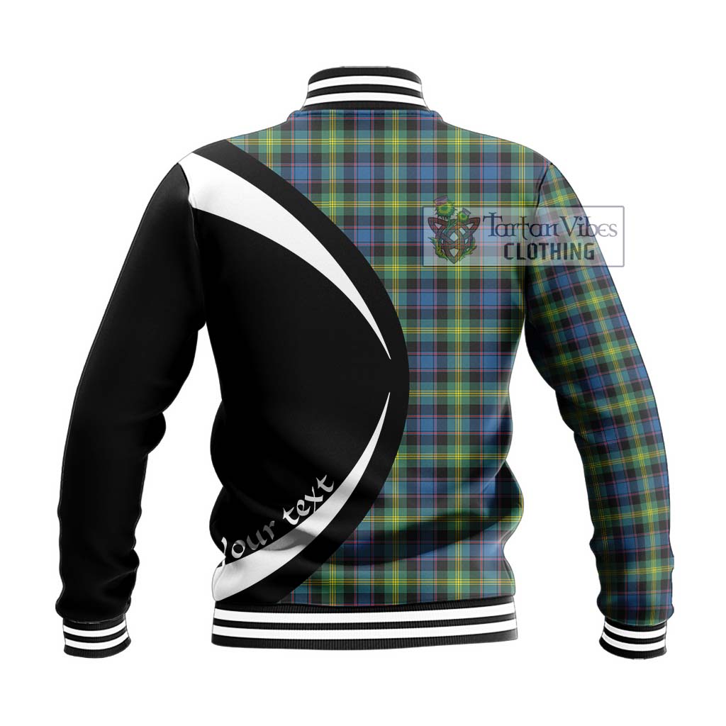 Watson Ancient Tartan Baseball Jacket with Family Crest Circle Style - Tartan Vibes Clothing