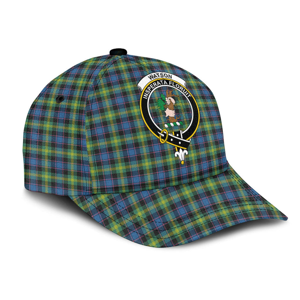 watson-ancient-tartan-classic-cap-with-family-crest