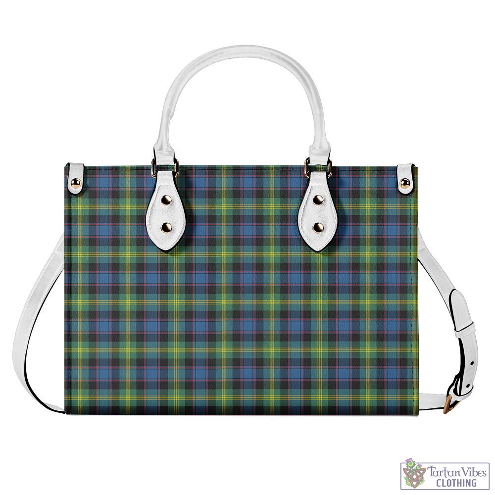 Tartan Vibes Clothing Watson Ancient Tartan Luxury Leather Handbags