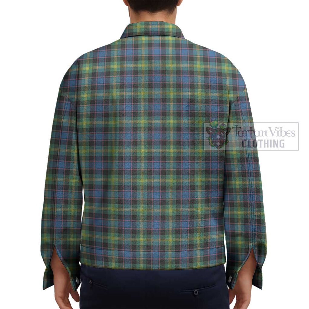 Watson Ancient Tartan Unisex Lapel Cotton Jacket - Tartan Vibes Clothing