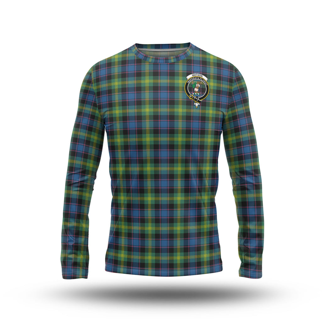 watson-ancient-tartan-long-sleeve-t-shirt-with-family-crest