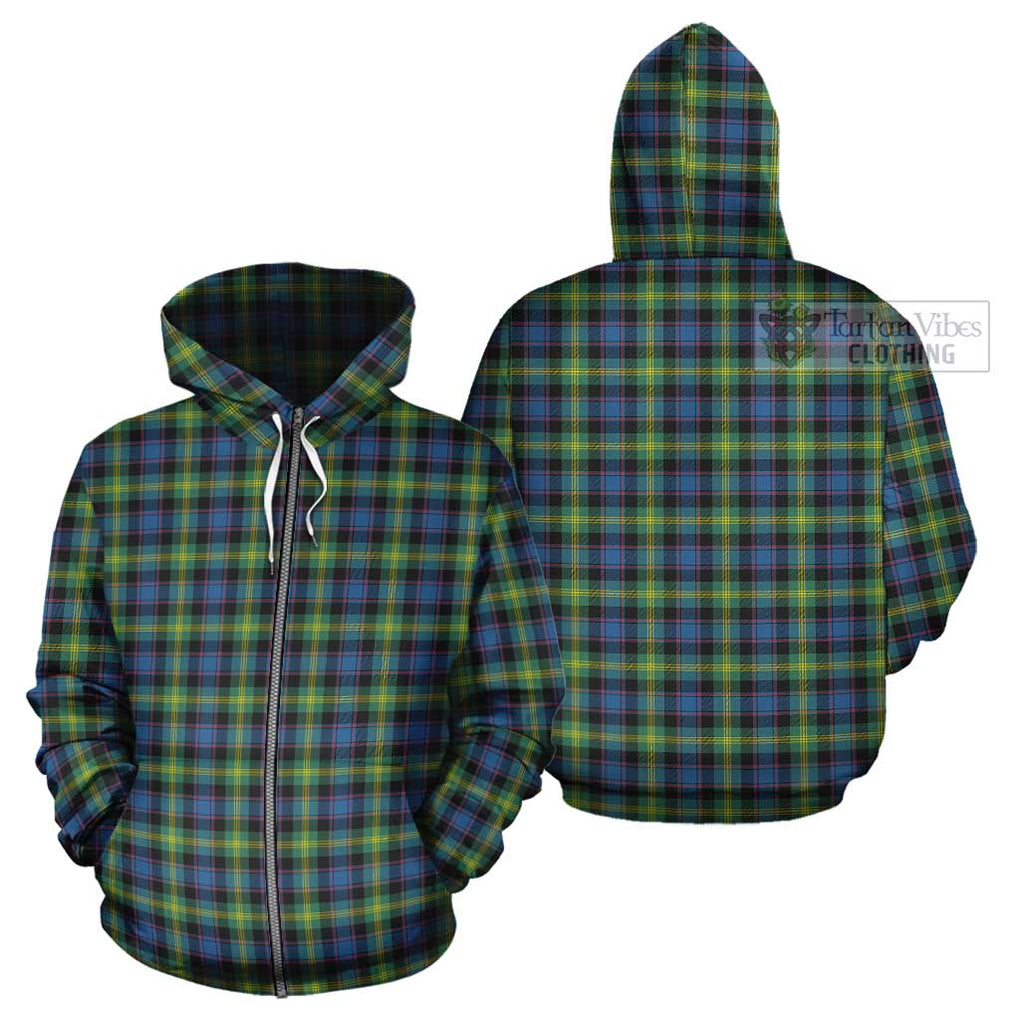 Watson Ancient Tartan Cotton Hoodie Zip Hoodie - Tartan Vibes Clothing