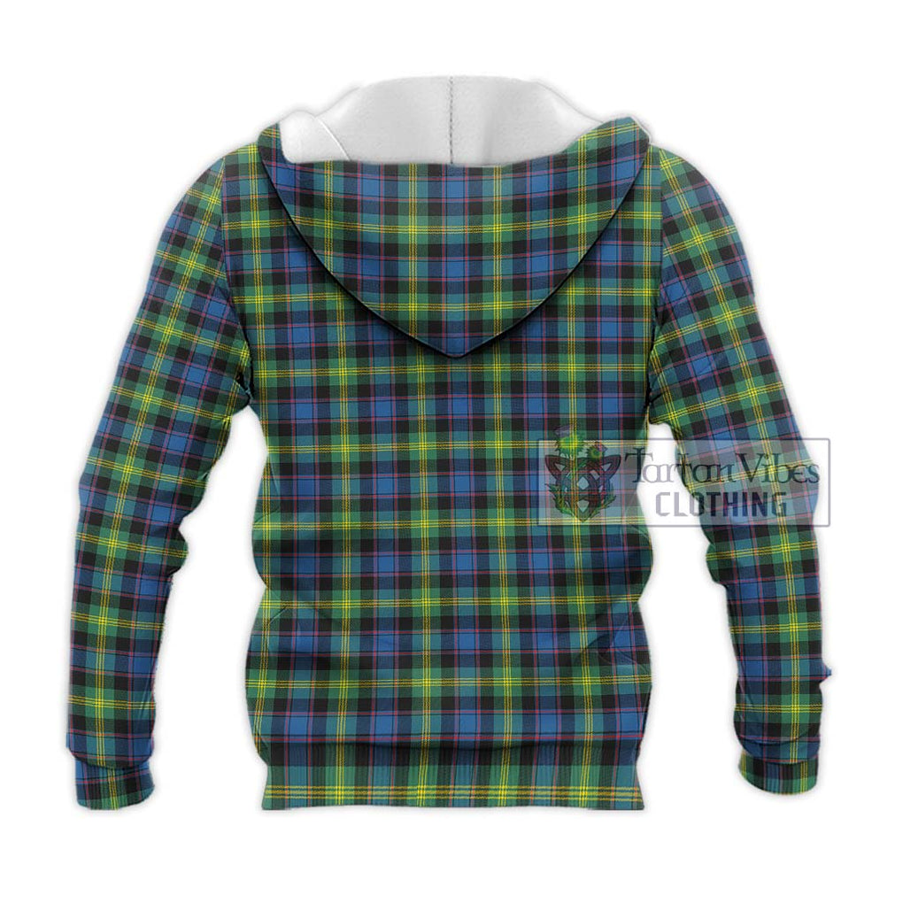 Watson Ancient Tartan Knitted Hoodie with Family Crest DNA In Me Style - Tartanvibesclothing Shop