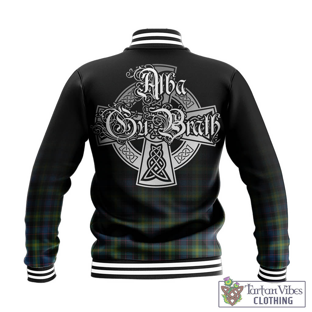 Tartan Vibes Clothing Watson Ancient Tartan Baseball Jacket Featuring Alba Gu Brath Family Crest Celtic Inspired