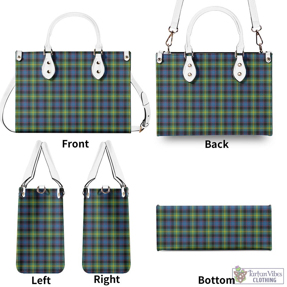 Tartan Vibes Clothing Watson Ancient Tartan Luxury Leather Handbags