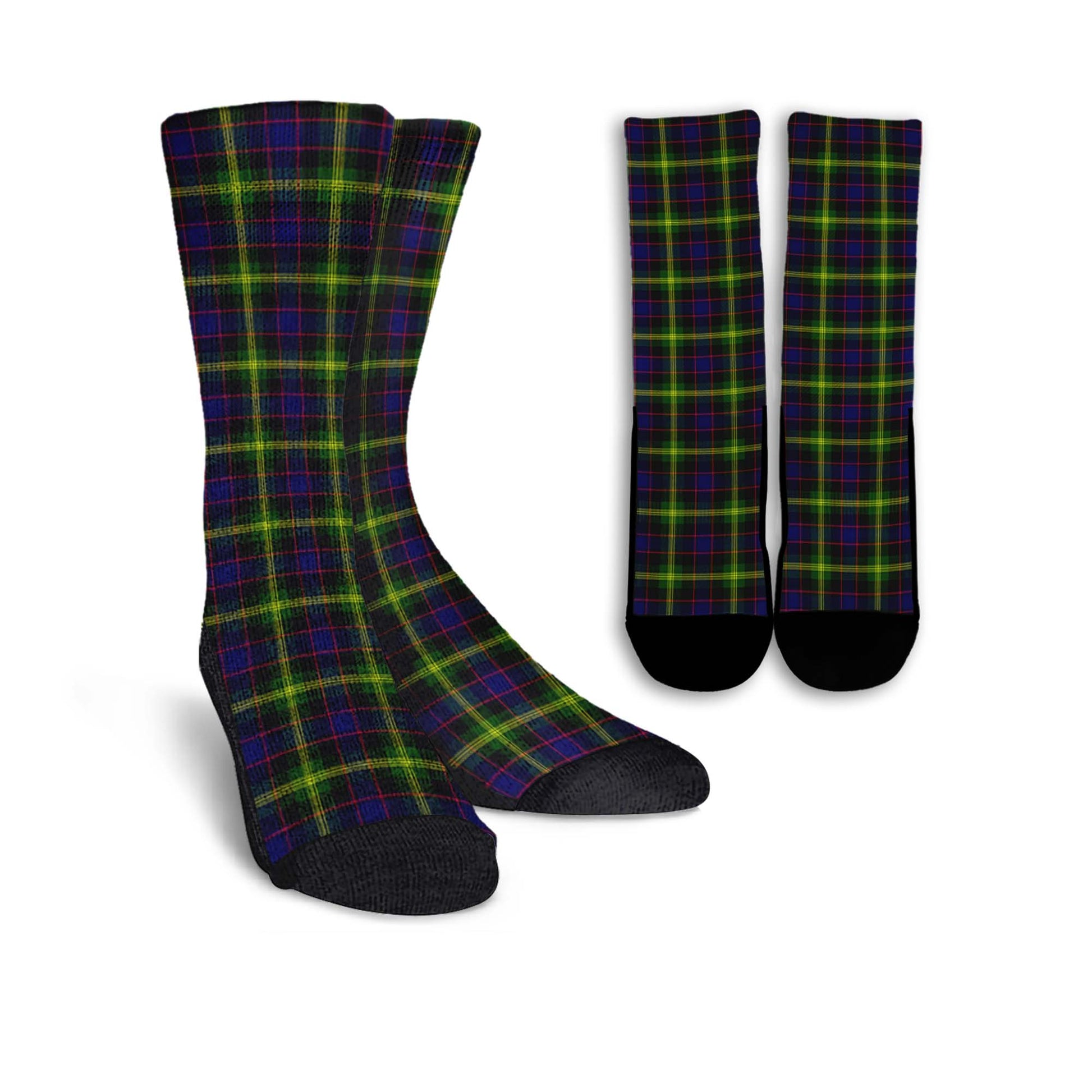 Watson Modern Tartan Crew Socks - Tartanvibesclothing