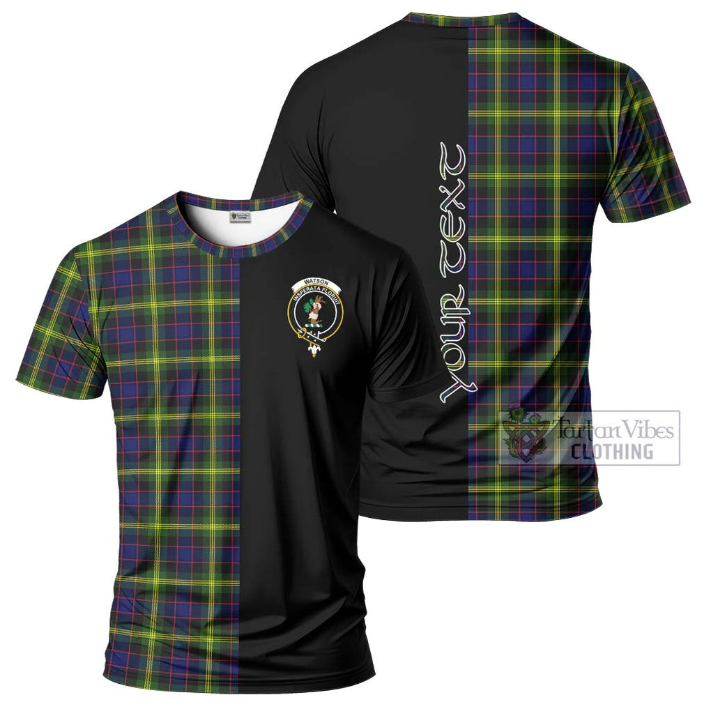 Watson Modern Tartan T-Shirt with Family Crest and Half Of Me Style Kid's Shirt - Tartanvibesclothing Shop