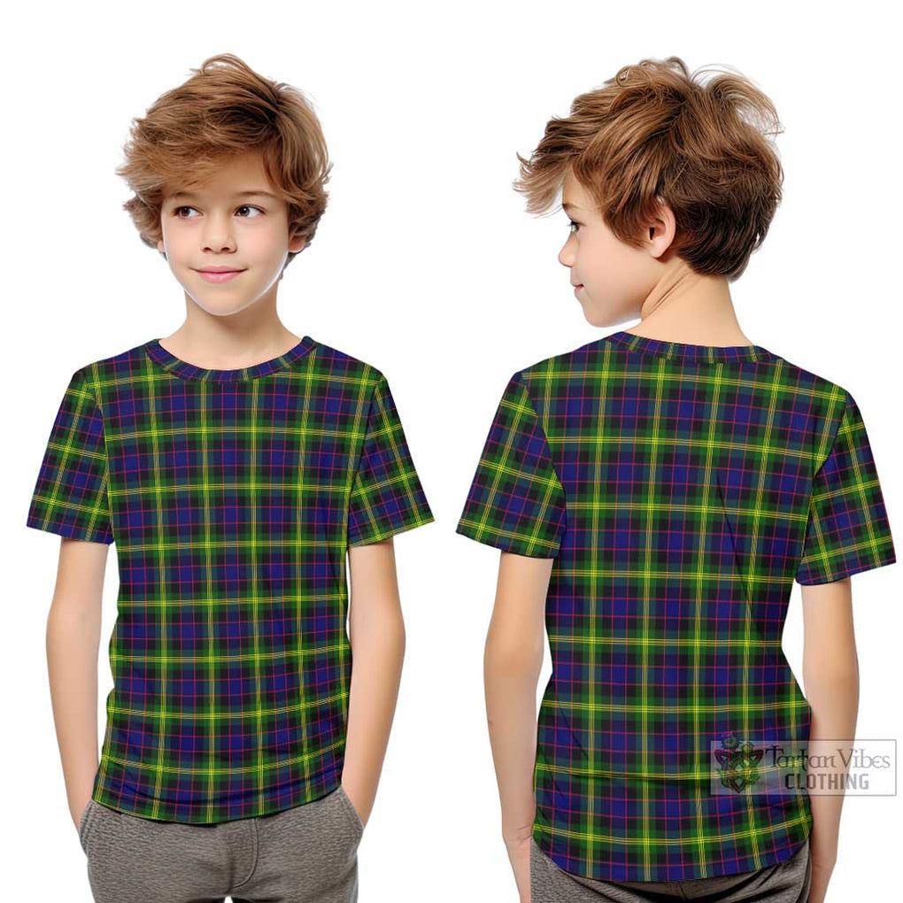 Watson Modern Tartan Kid T-Shirt Youth XL Size14 - Tartanvibesclothing Shop