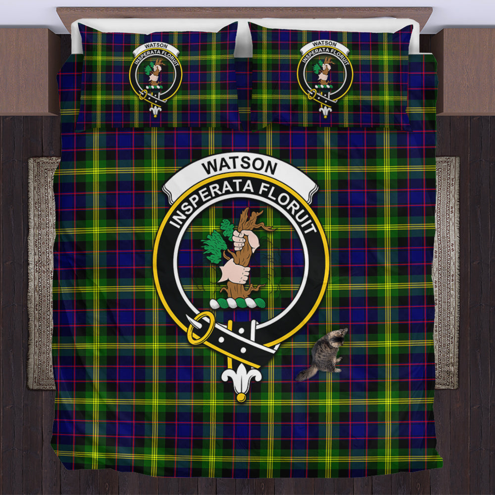 watson-modern-tartan-bedding-set-with-family-crest