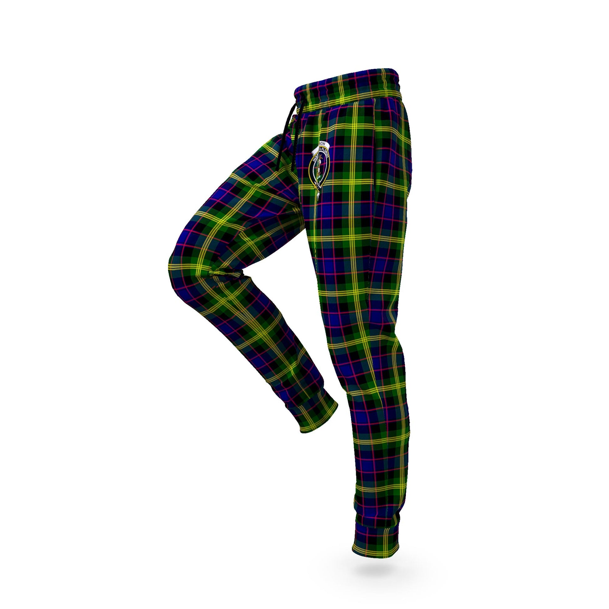 Watson Modern Tartan Joggers Pants with Family Crest S - Tartanvibesclothing Shop