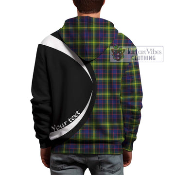 Watson Modern Tartan Hoodie with Family Crest Circle Style