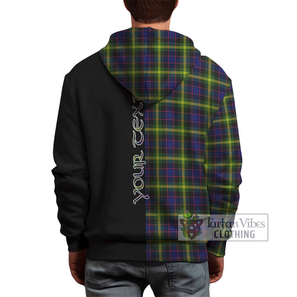 Watson Modern Tartan Hoodie with Family Crest and Half Of Me Style - Tartanvibesclothing Shop