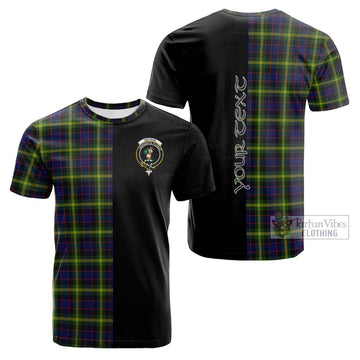 Watson Modern Tartan Cotton T-shirt with Family Crest and Half Of Me Style