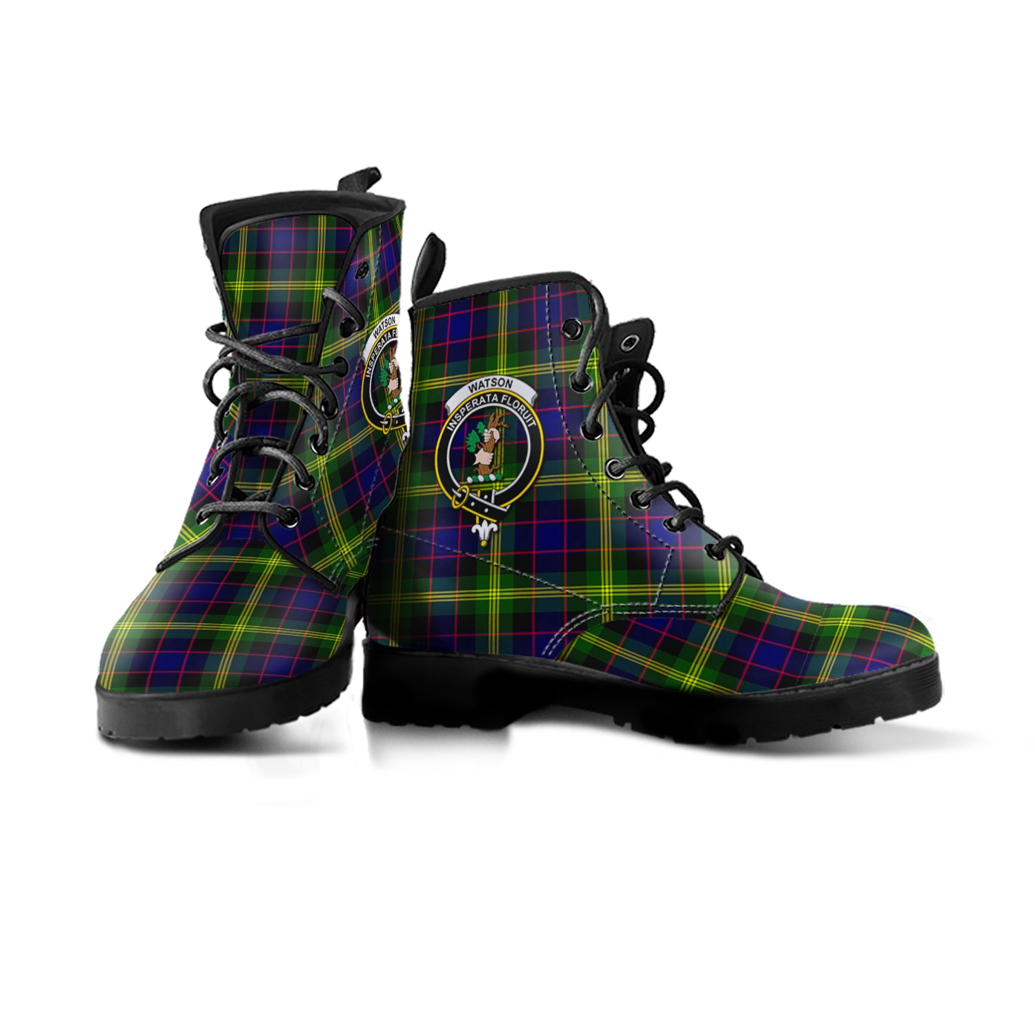 watson-modern-tartan-leather-boots-with-family-crest