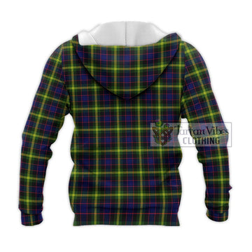 Watson Modern Tartan Knitted Hoodie with Family Crest DNA In Me Style