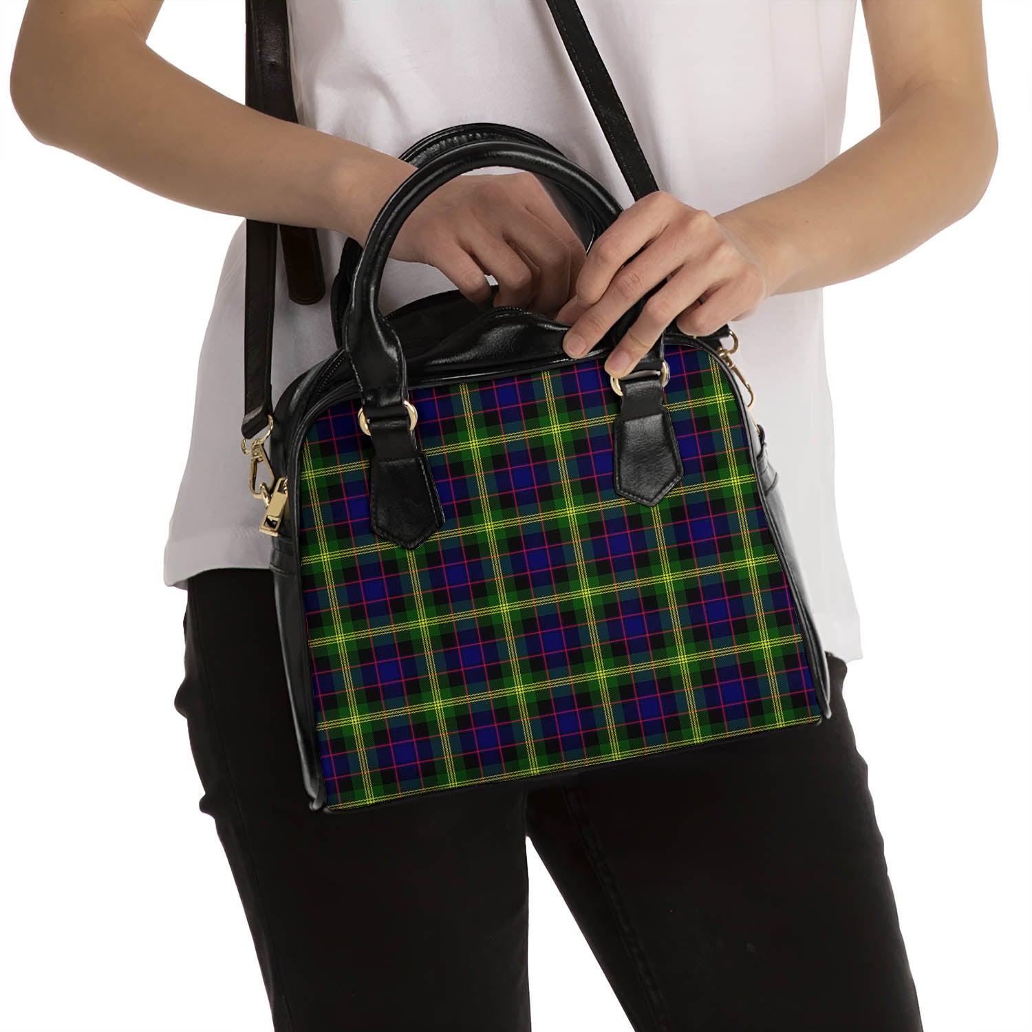 Watson Modern Tartan Shoulder Handbags - Tartanvibesclothing