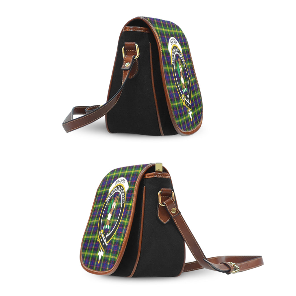 watson-modern-tartan-saddle-bag-with-family-crest