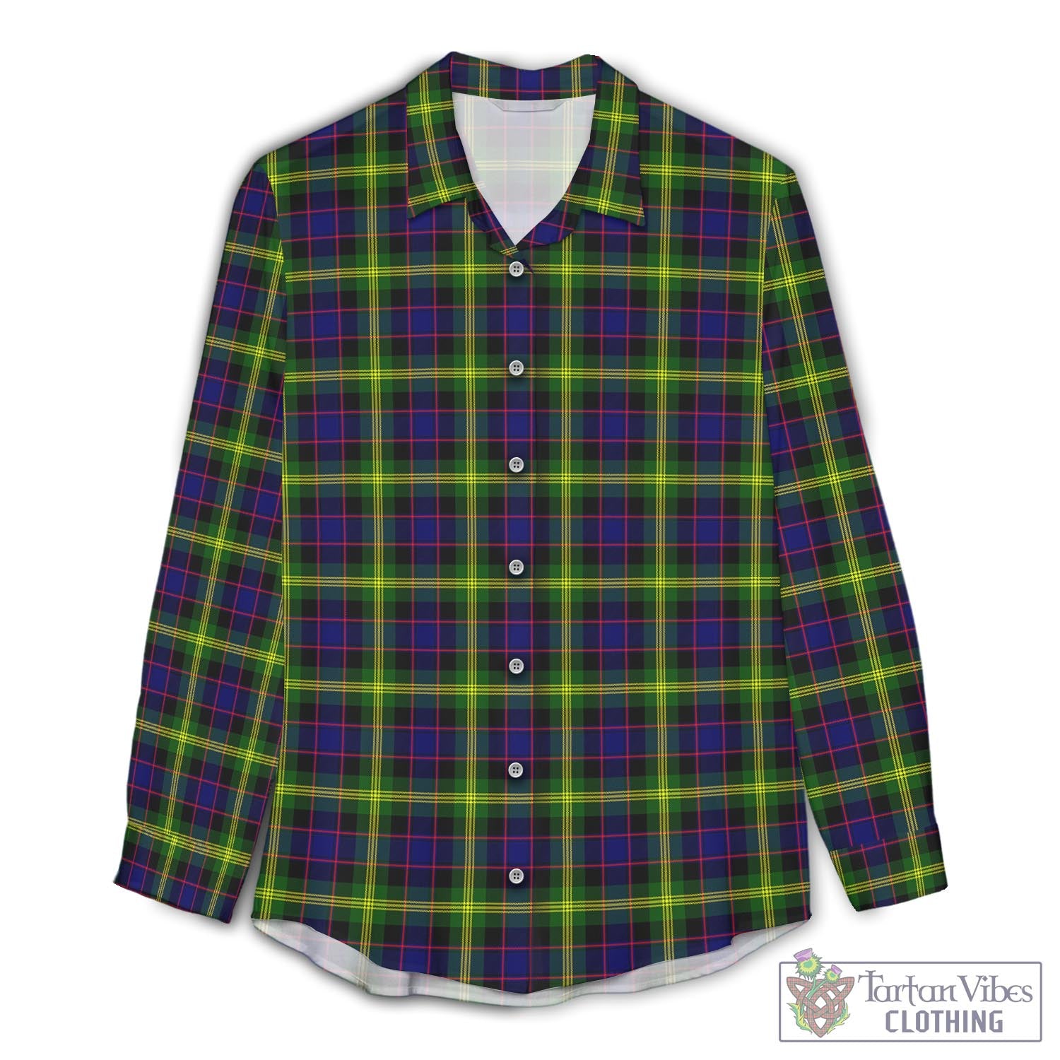 Watson Modern Tartan Womens Casual Shirt