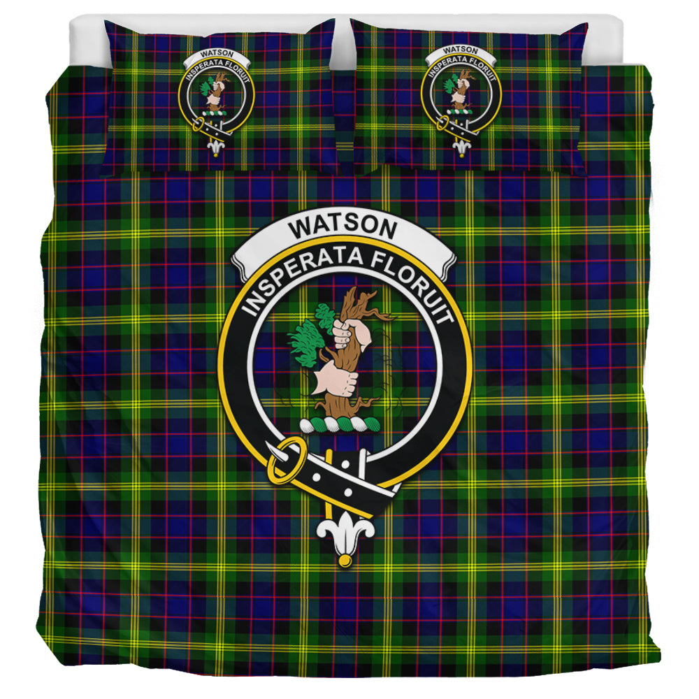 watson-modern-tartan-bedding-set-with-family-crest