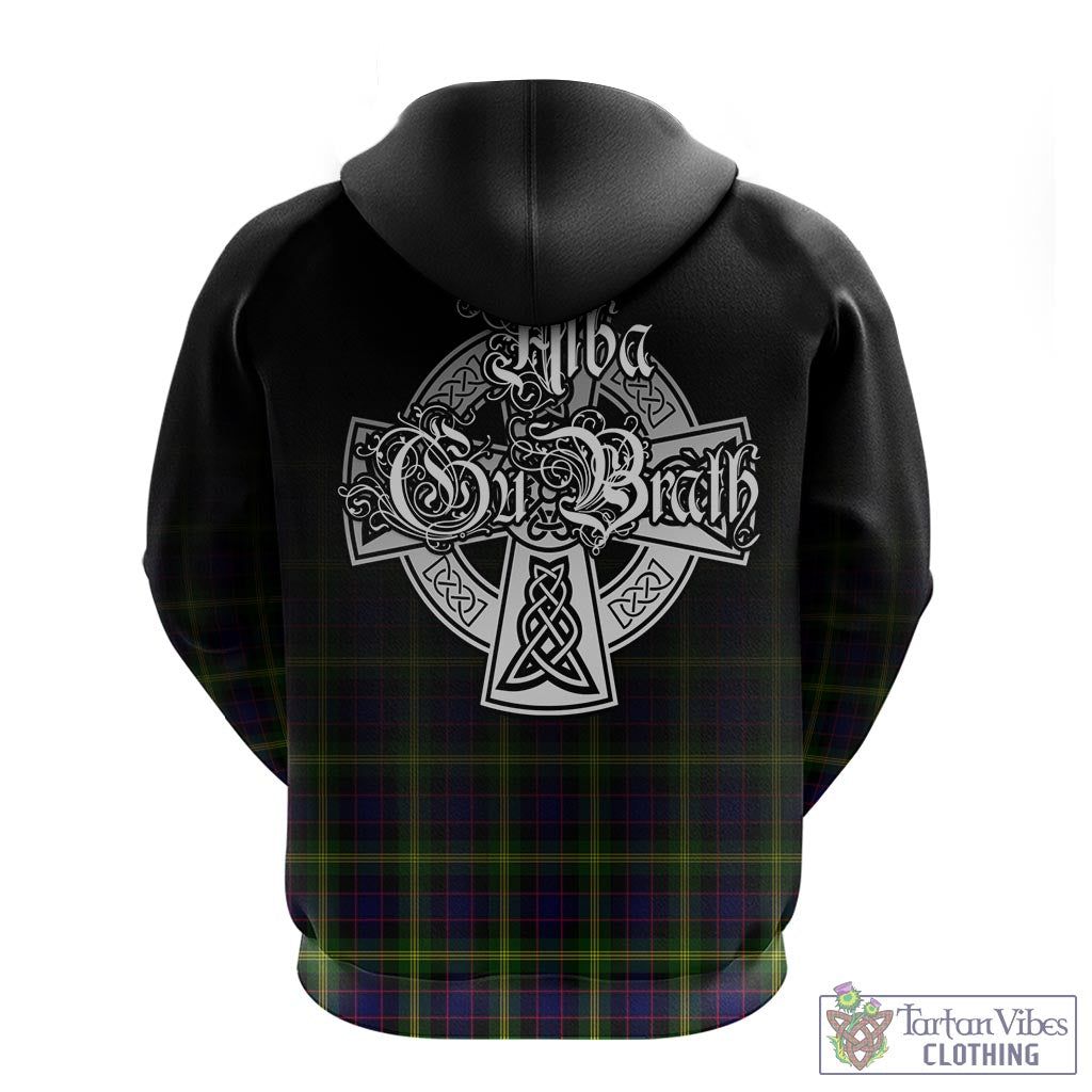 Tartan Vibes Clothing Watson Modern Tartan Hoodie Featuring Alba Gu Brath Family Crest Celtic Inspired