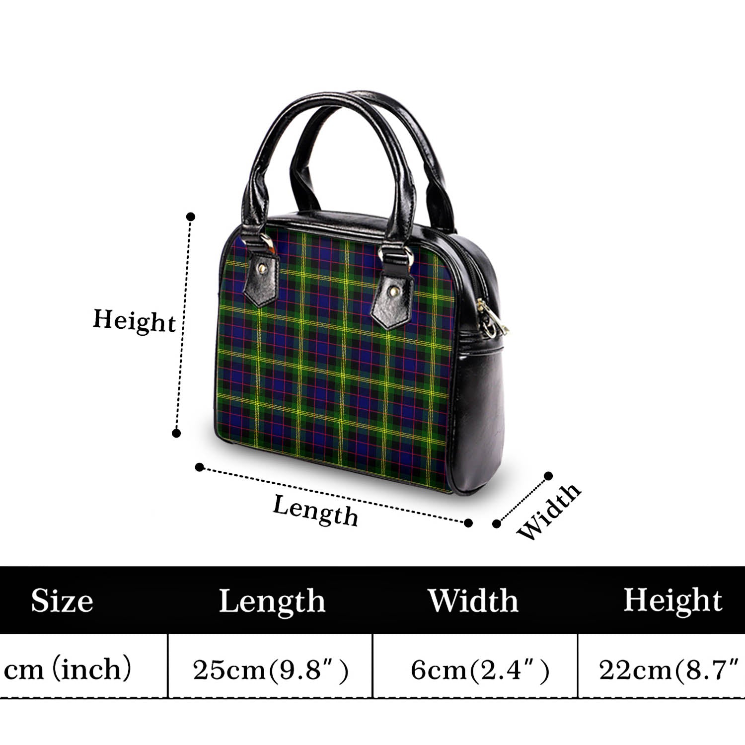 Watson Modern Tartan Shoulder Handbags - Tartanvibesclothing