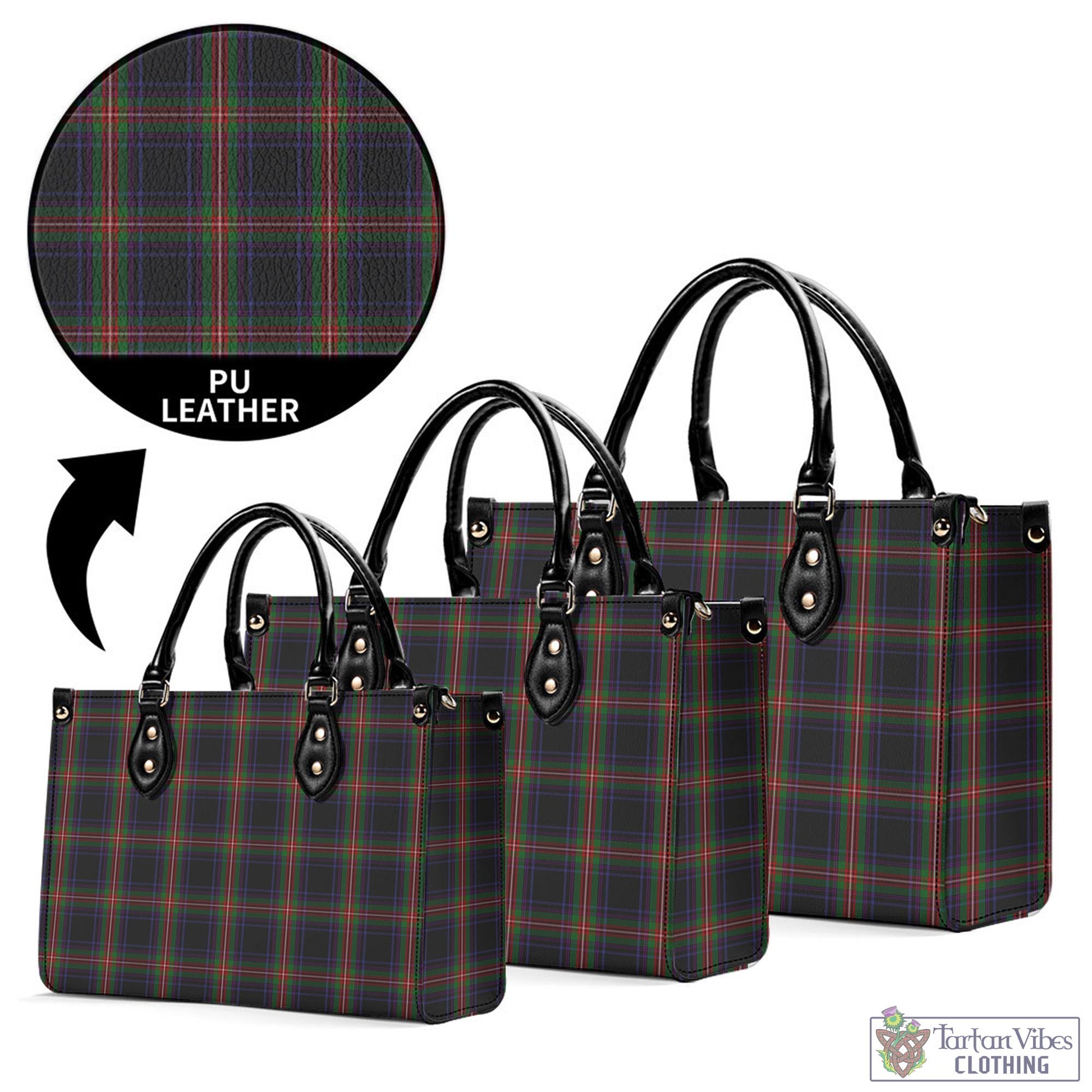 Tartan Vibes Clothing Watt Tartan Luxury Leather Handbags