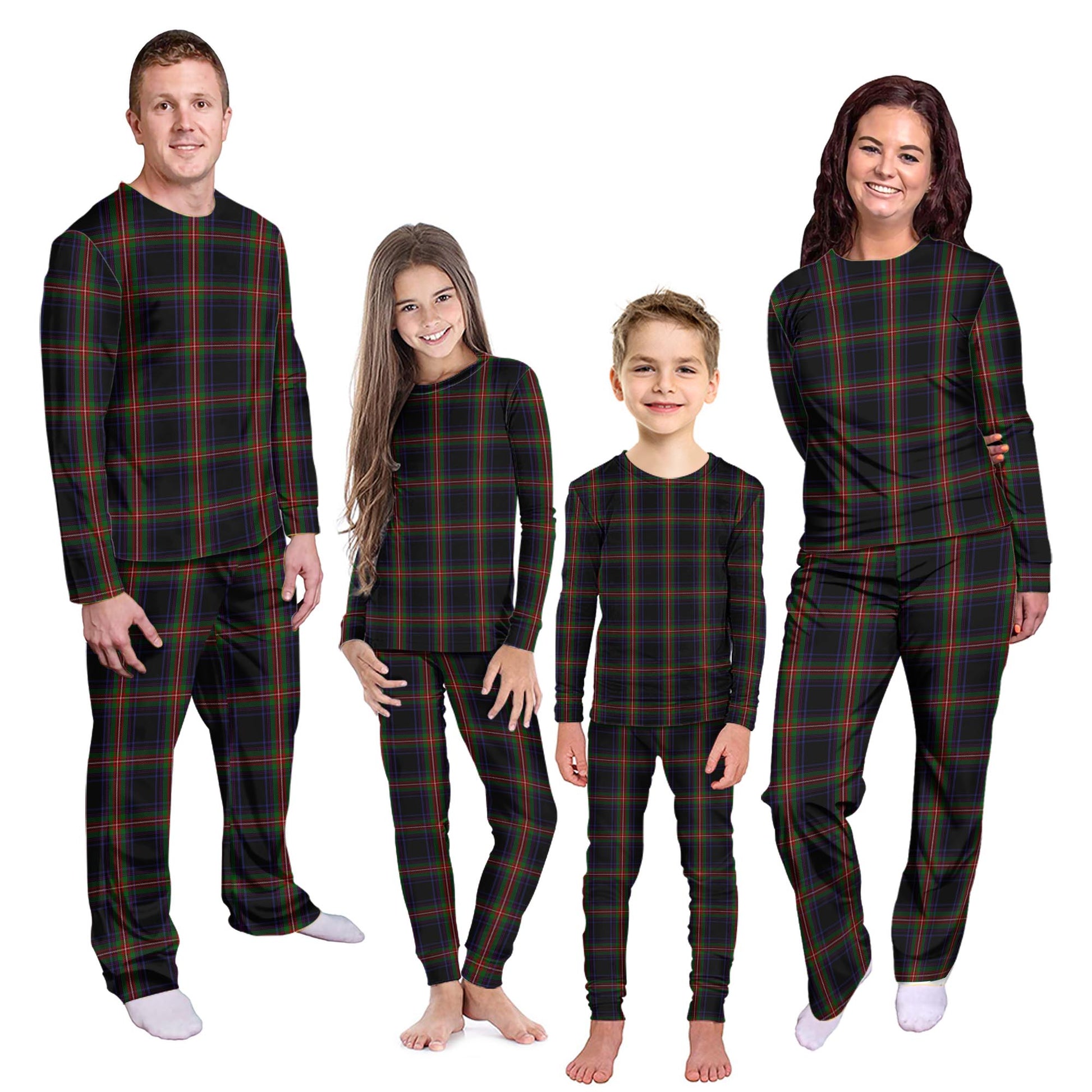 Watt Tartan Pajamas Family Set Kid - Tartan Vibes Clothing