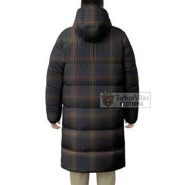 Watt Tartan Long Down Jacket