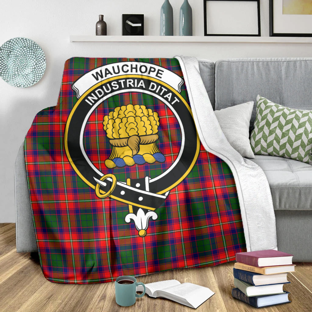 wauchope-tartab-blanket-with-family-crest