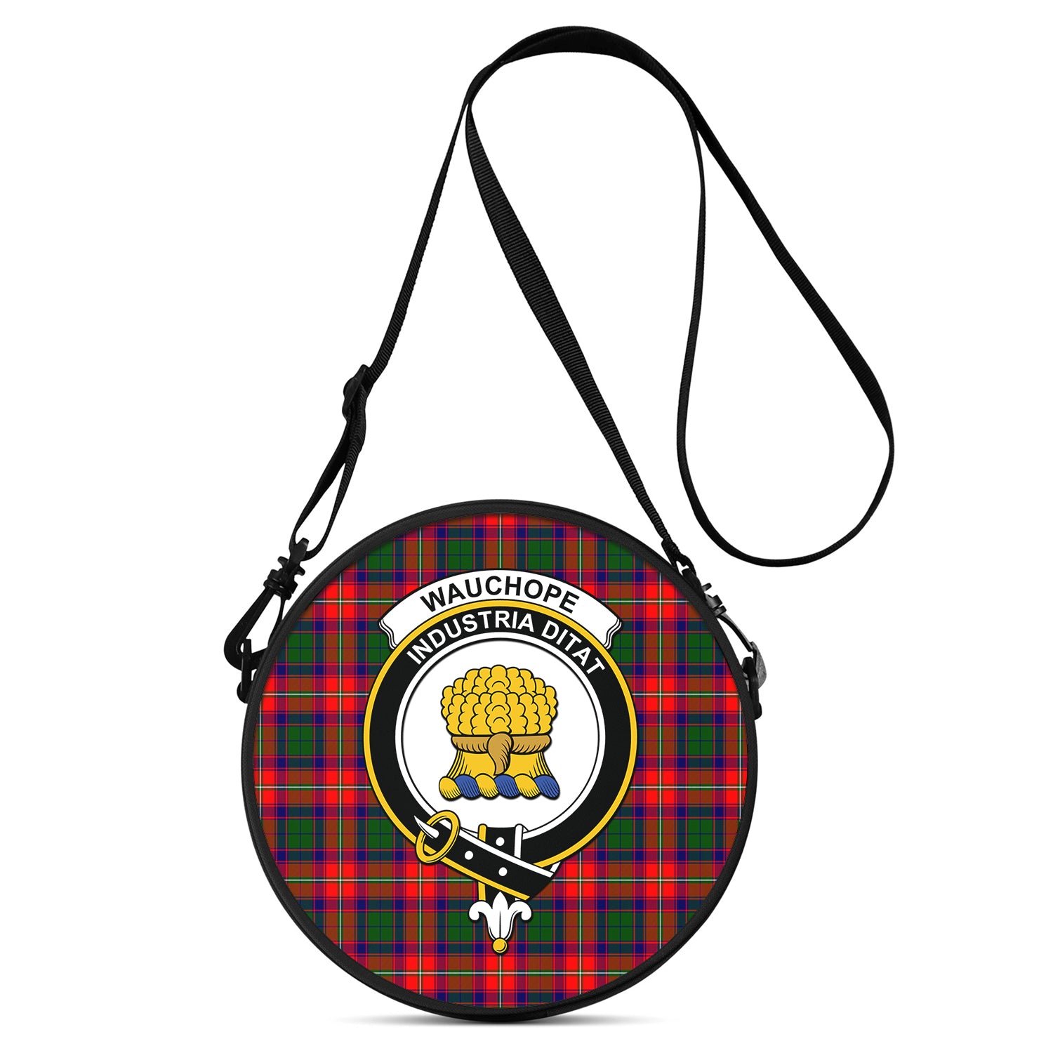 wauchope-tartan-round-satchel-bags-with-family-crest