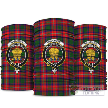 Wauchope Tartan Neck Gaiters, Tartan Bandanas, Tartan Head Band with Family Crest