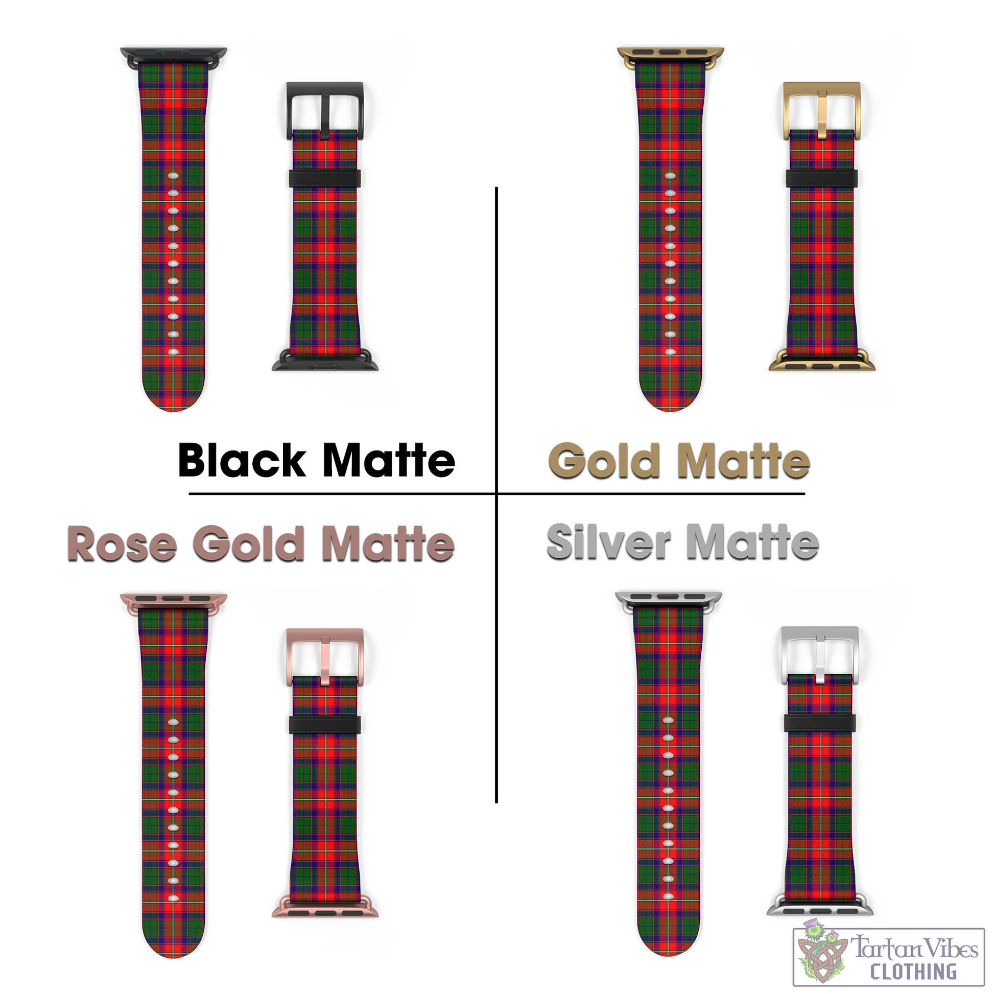 Tartan Vibes Clothing Wauchope Tartan Watch Band