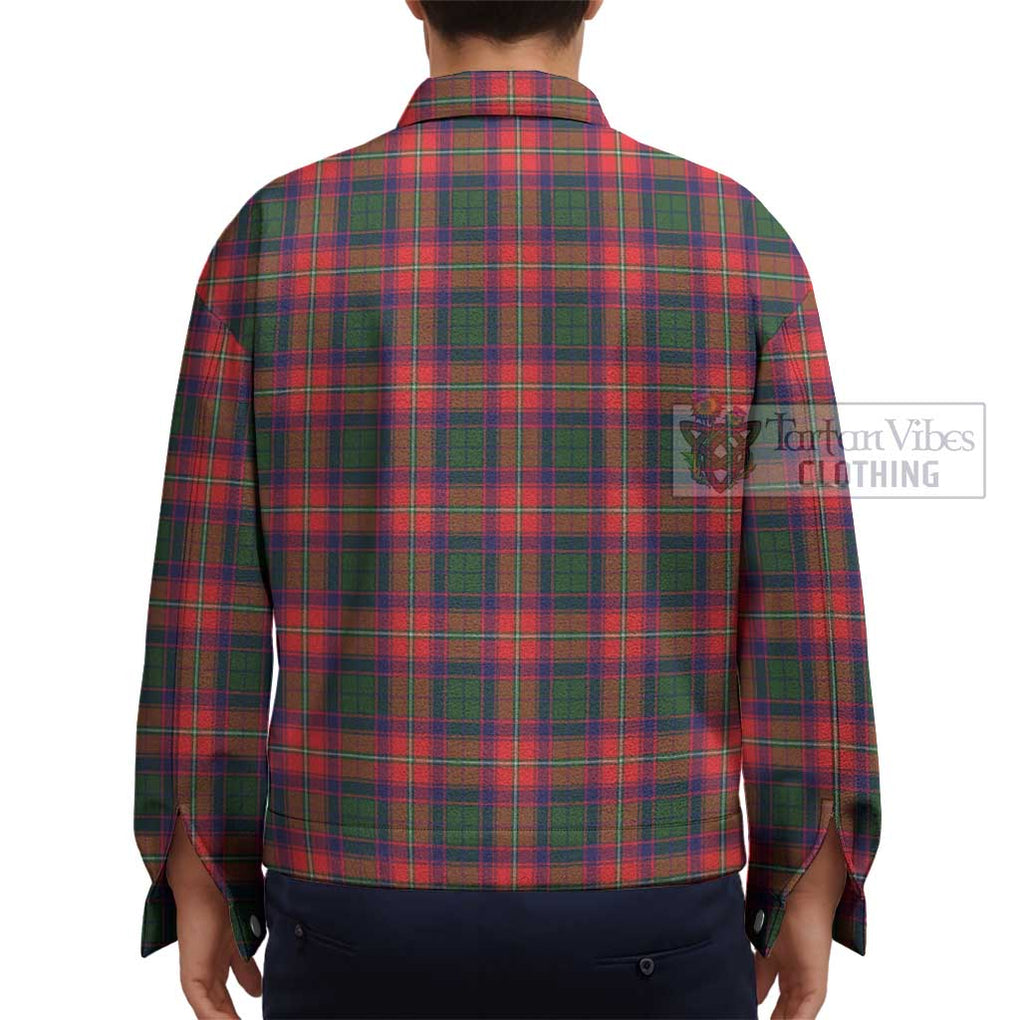 Wauchope Tartan Unisex Lapel Cotton Jacket - Tartan Vibes Clothing