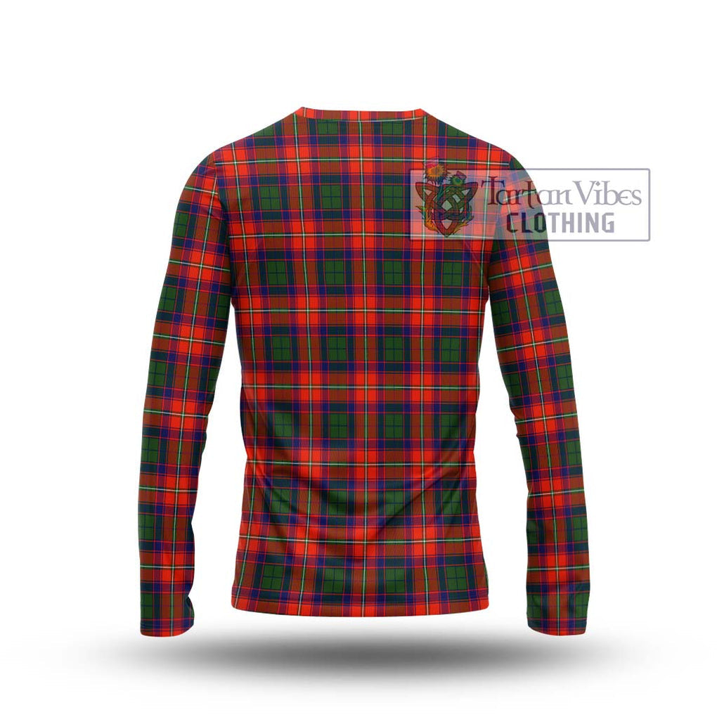 Wauchope Tartan Long Sleeve T-Shirt with Family Crest DNA In Me Style - Tartanvibesclothing Shop