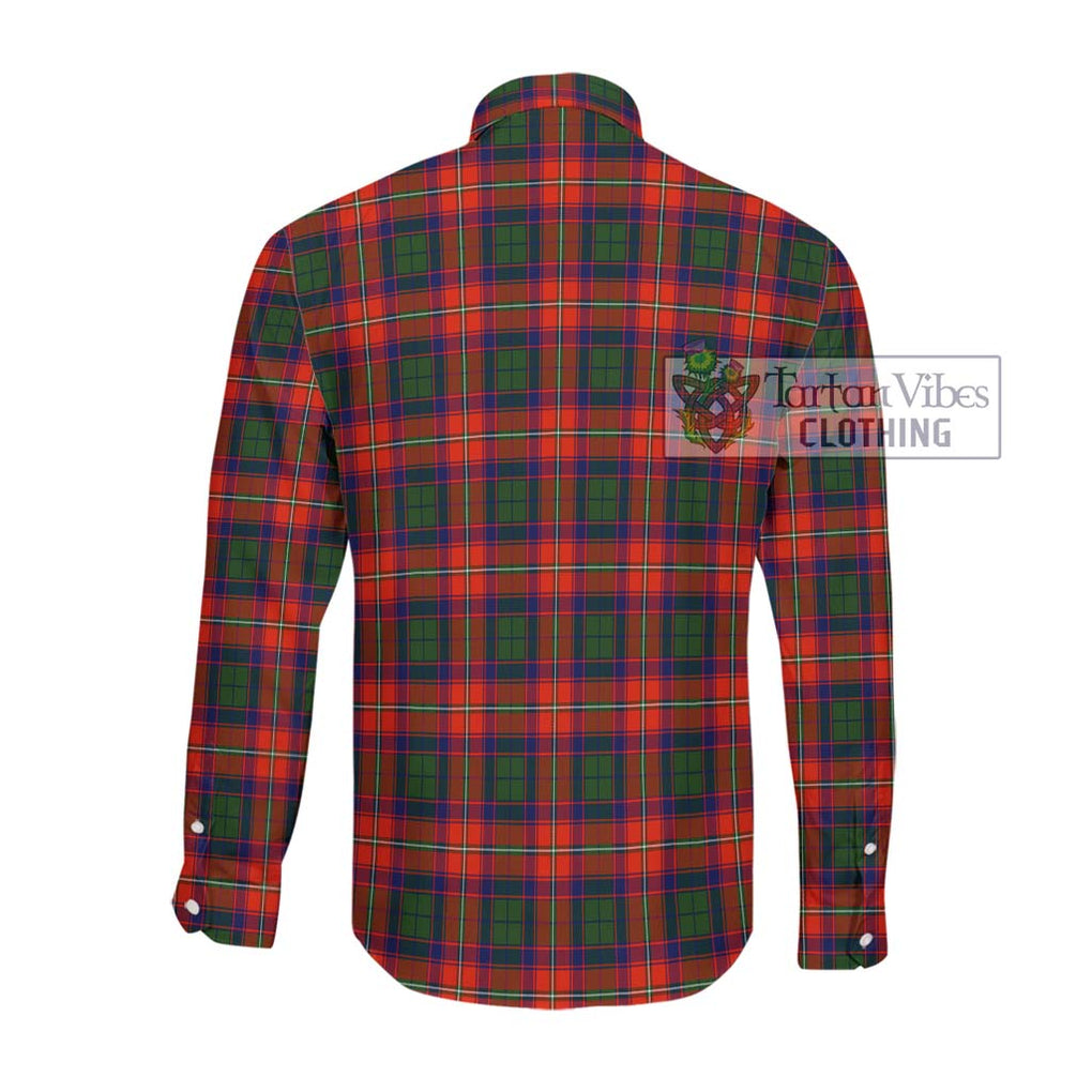 Wauchope Tartan Long Sleeve Button Shirt with Family Crest DNA In Me Style - Tartanvibesclothing Shop